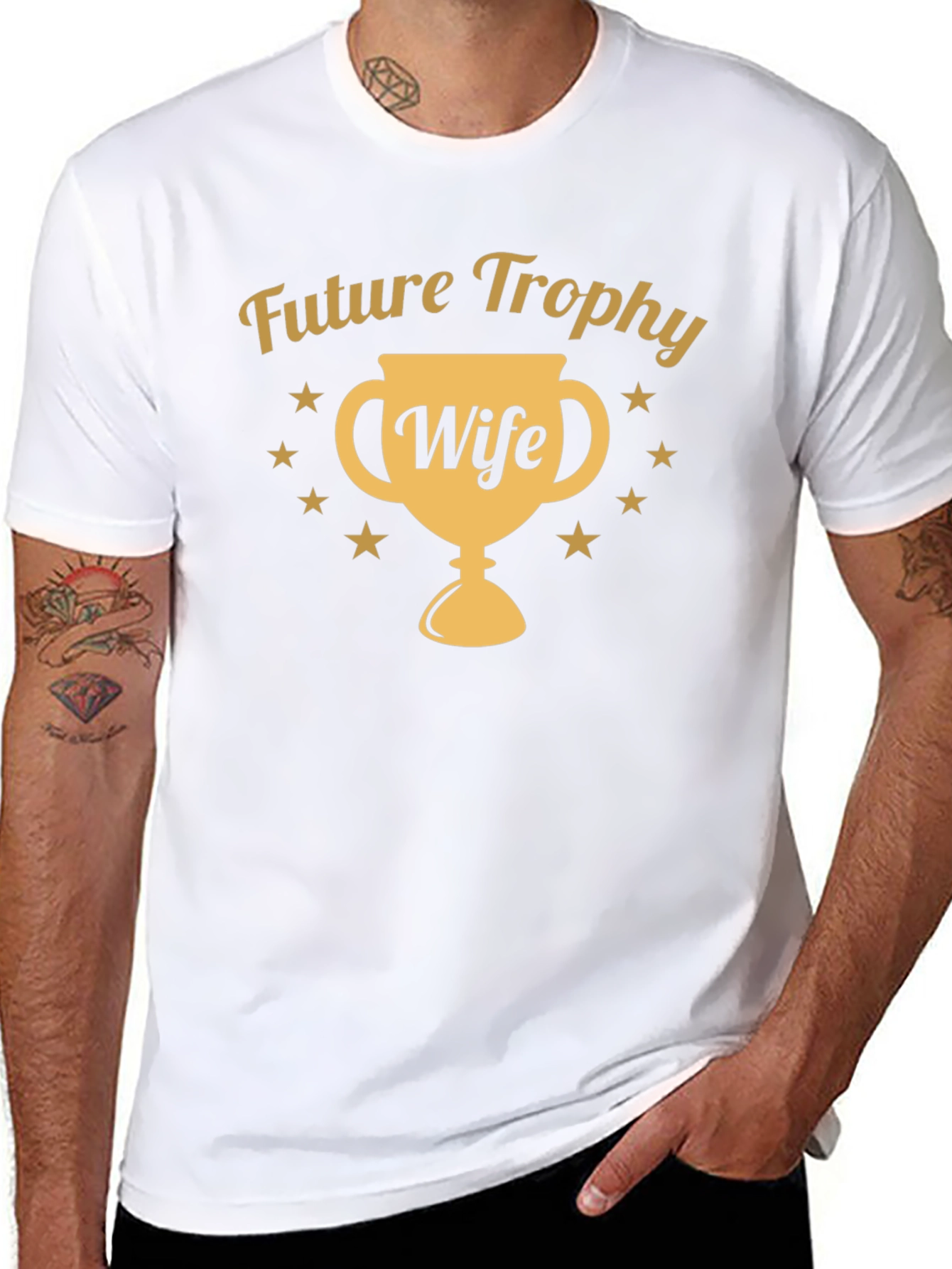 Future Trophy Wife T-Shirt - Novelty Graphic Tee