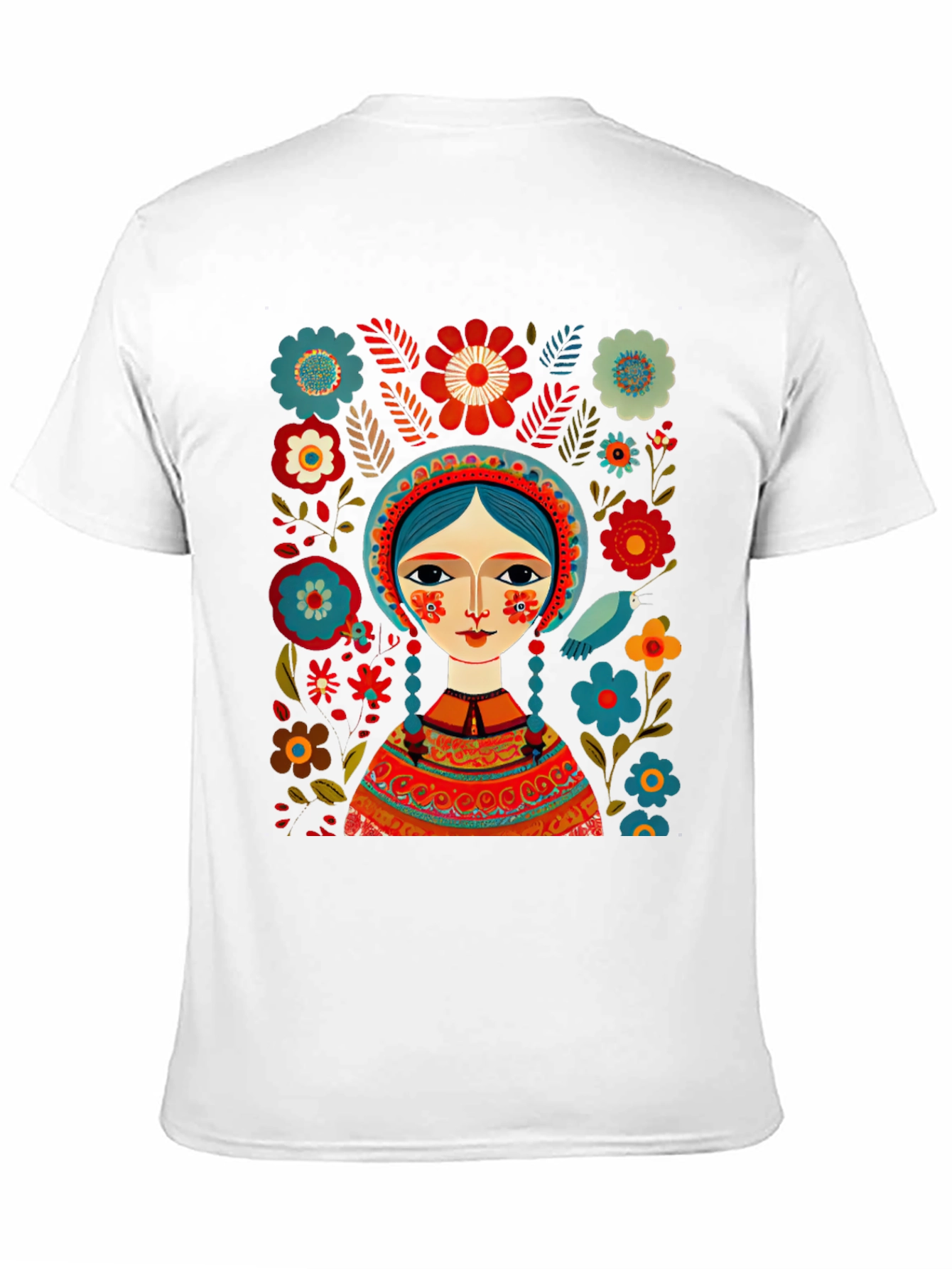 Folklore Art Black T-Shirt