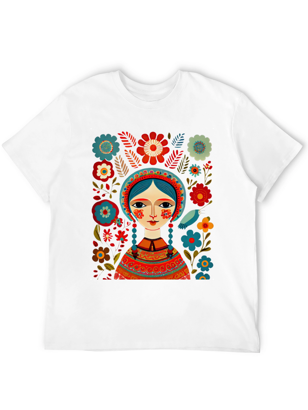 Folklore Art Black T-Shirt