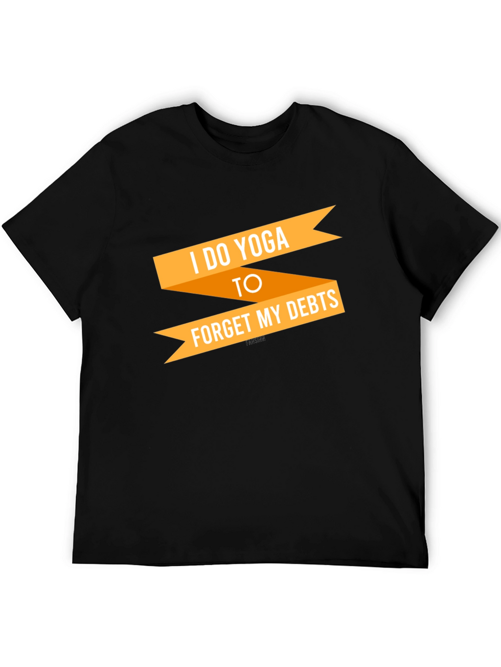 Yoga Debt Funny Graphic T-Shirt