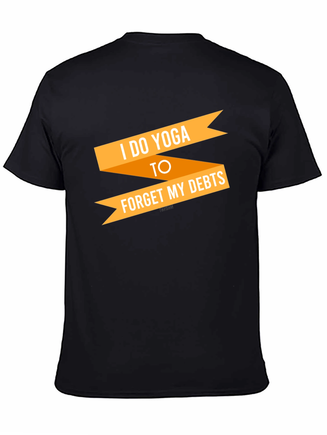 Yoga Debt Funny Graphic T-Shirt