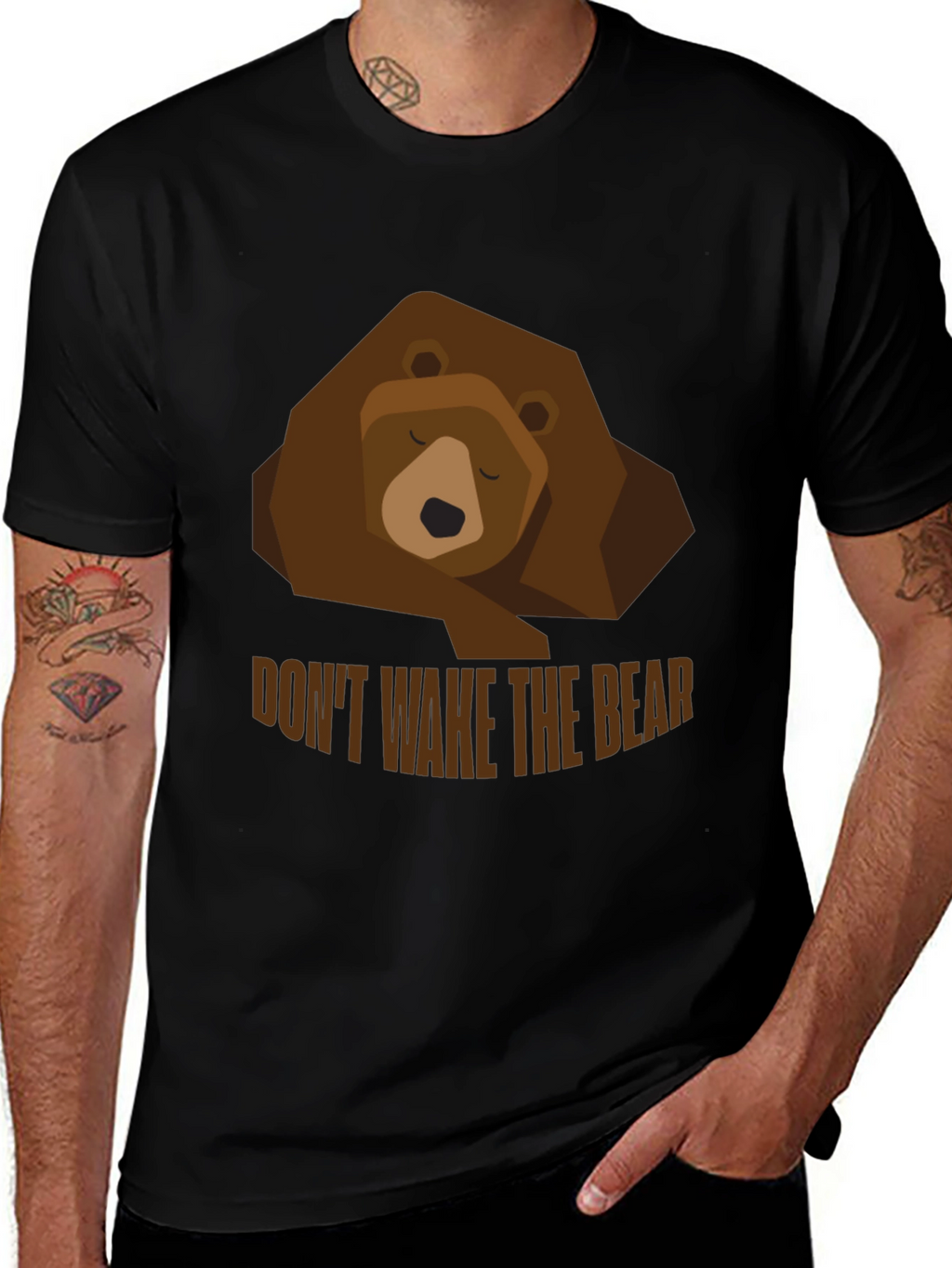 Dont Wake the Bear Graphic T-Shirt