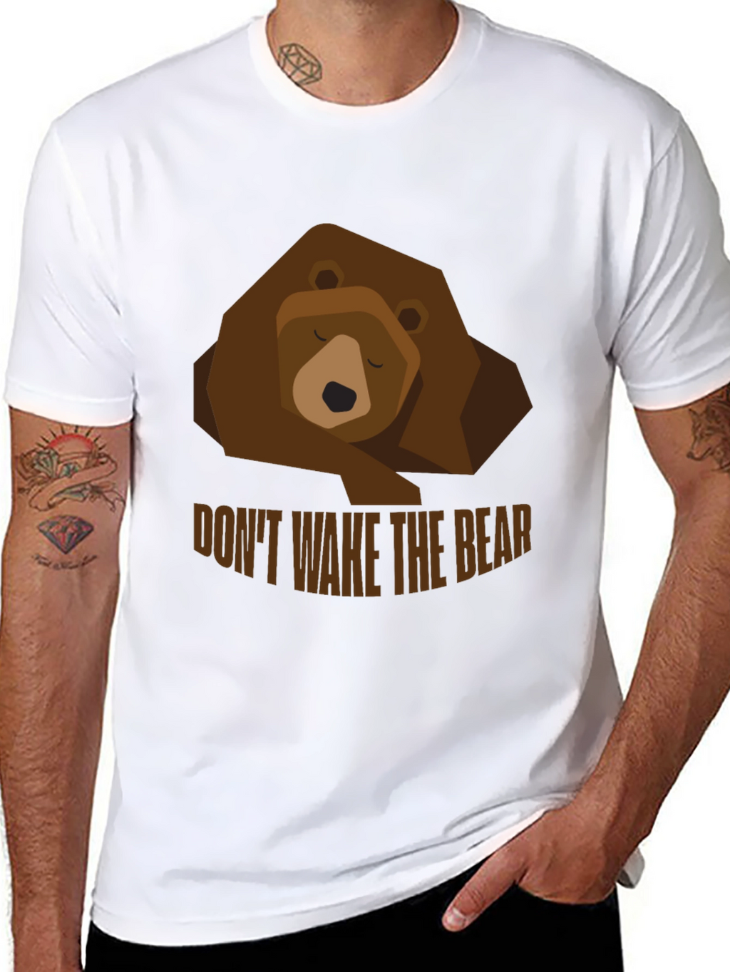 Dont Wake the Bear Graphic T-Shirt