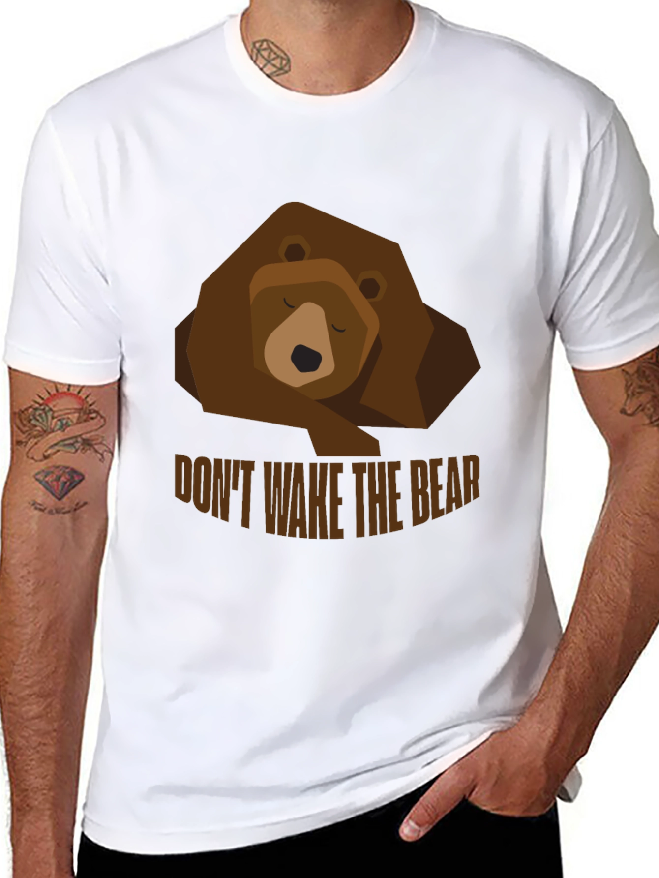 Dont Wake the Bear Graphic T-Shirt