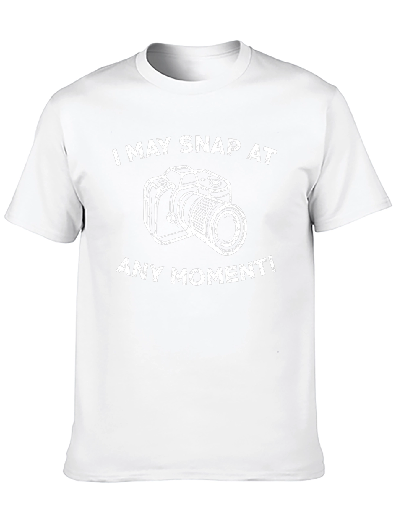 I May Snap At Any Moment Black T-Shirt