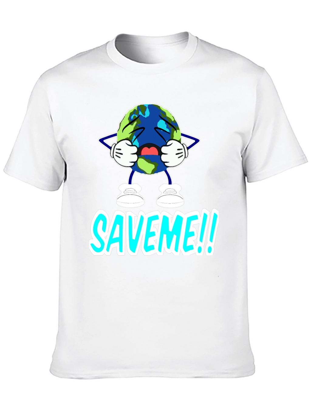 Save Me Graphic T-Shirt - Black