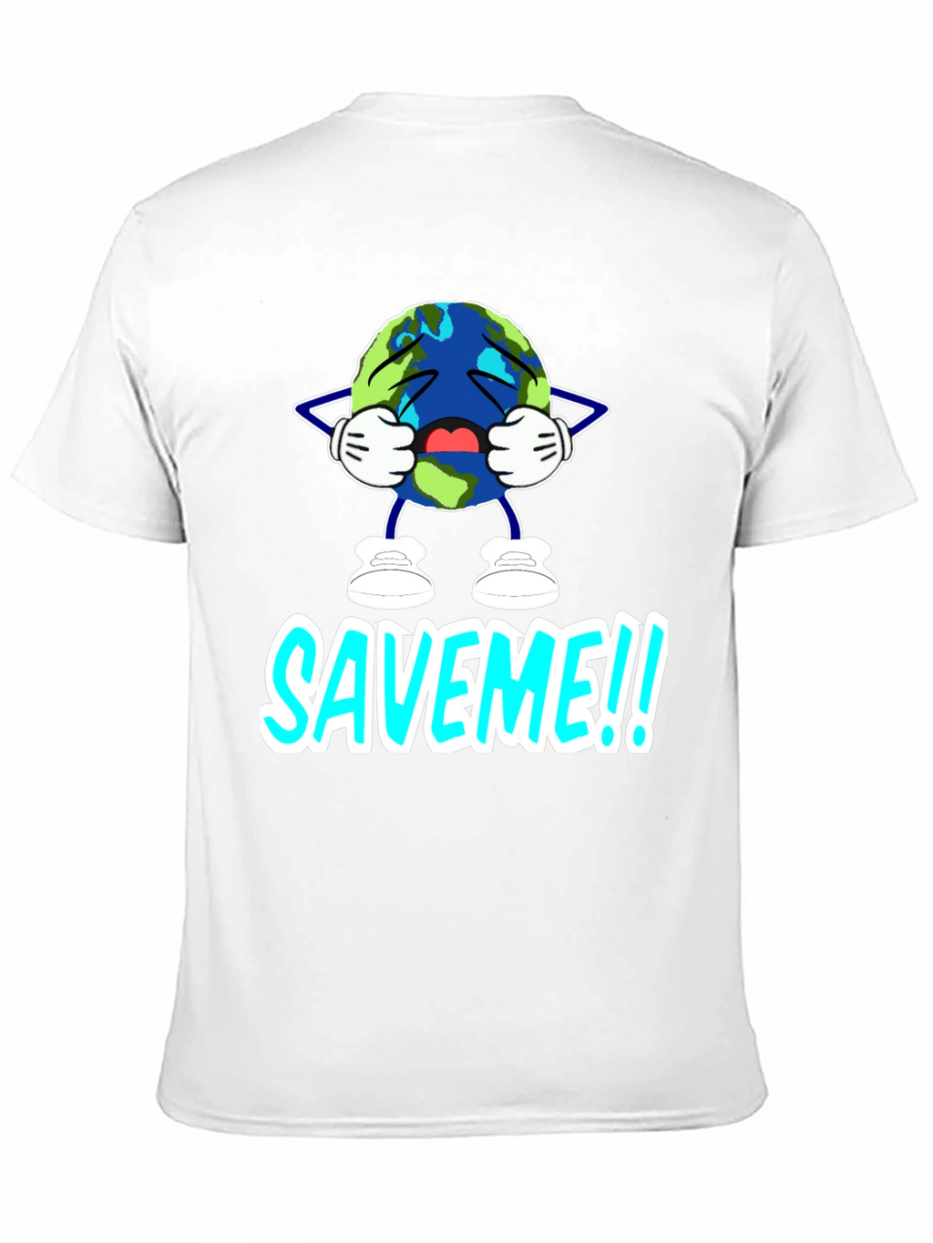 Save Me Graphic T-Shirt - Black