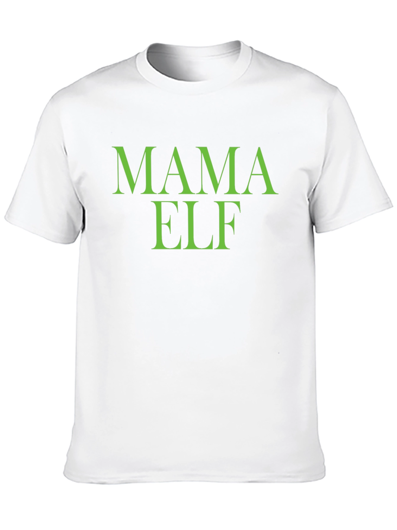 Mama Elf T-Shirt - Holiday Festive Apparel