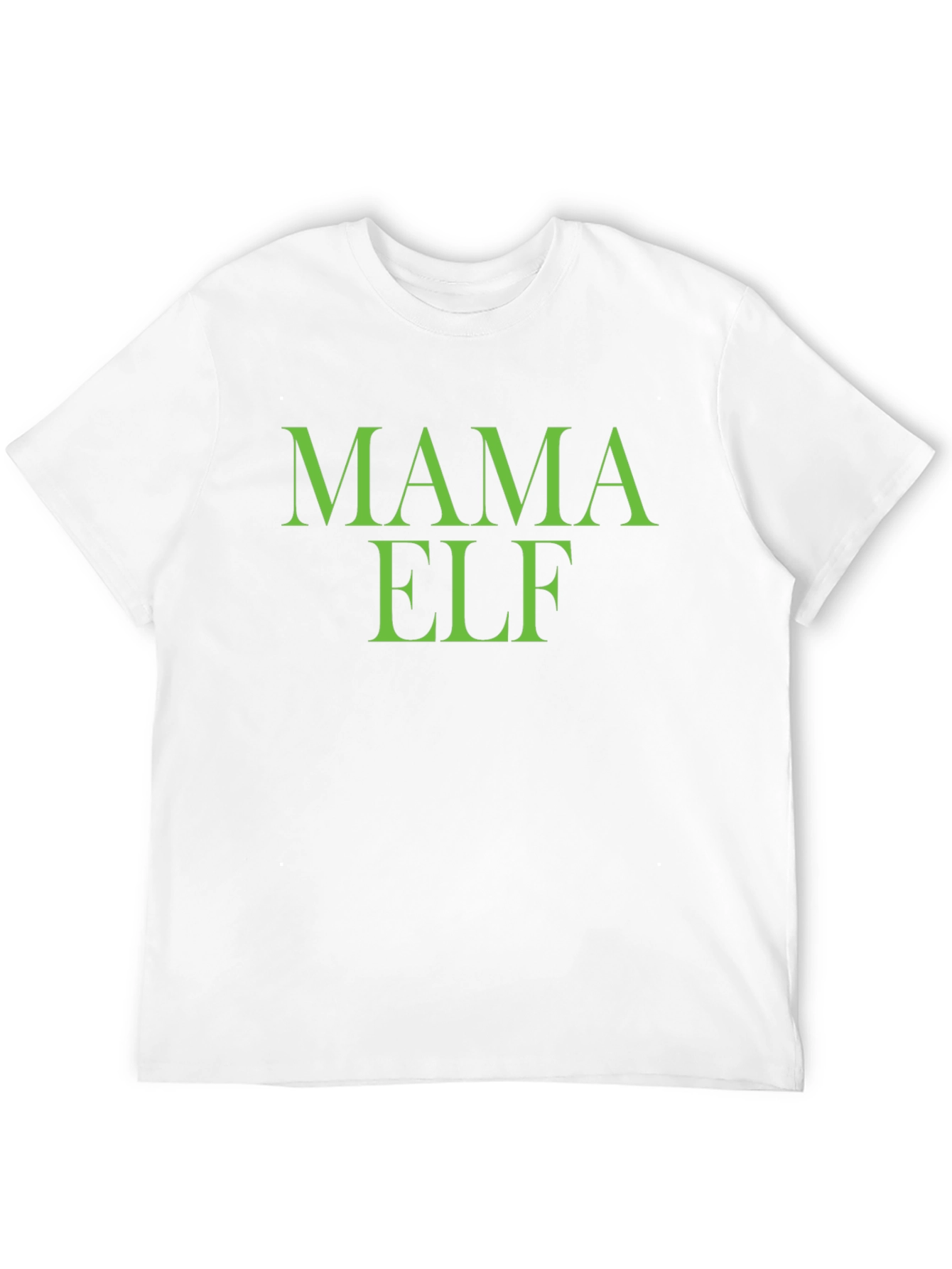 Mama Elf T-Shirt - Holiday Festive Apparel