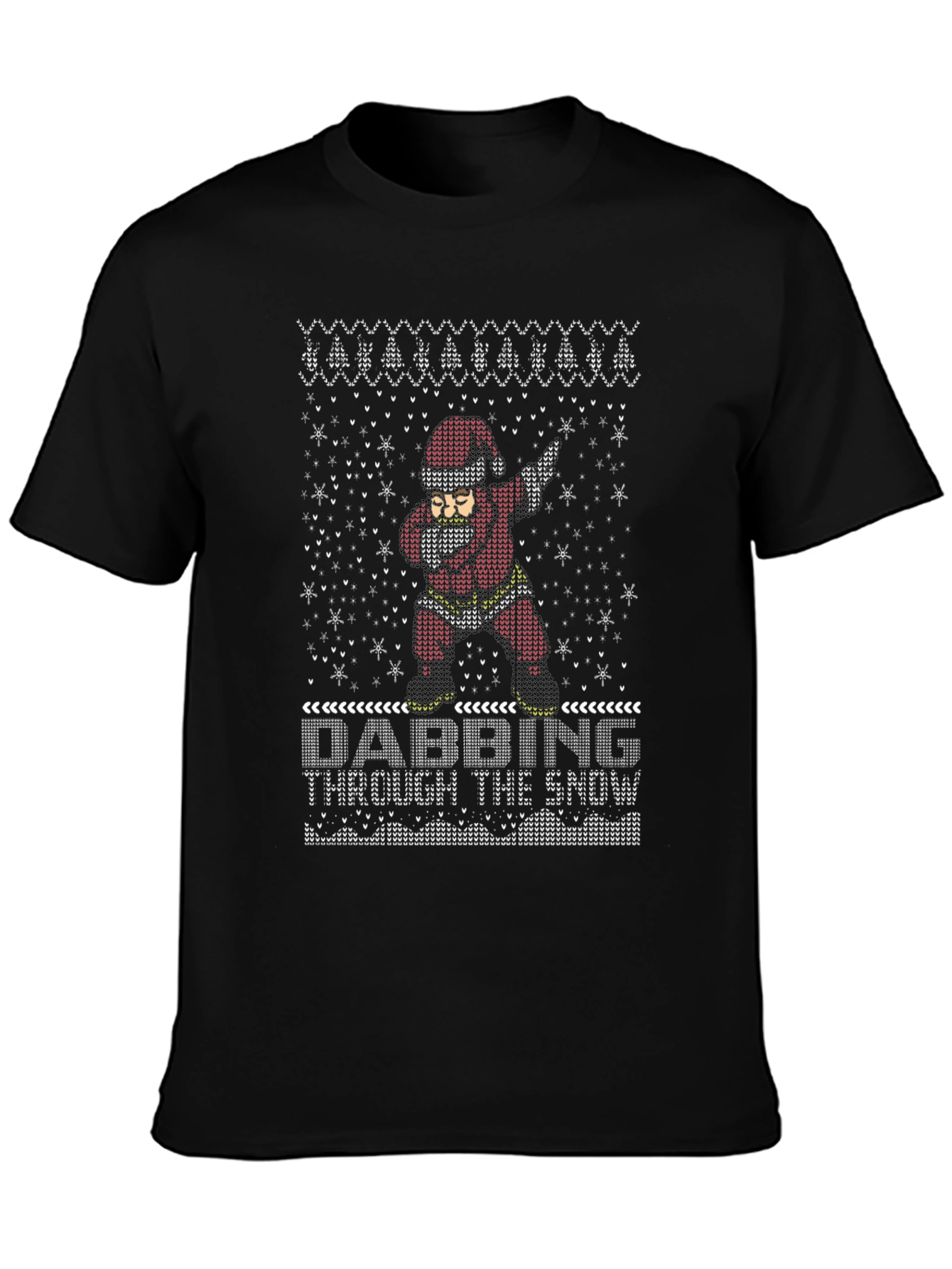 Dabbing Santa Ugly Christmas Sweater T-Shirt