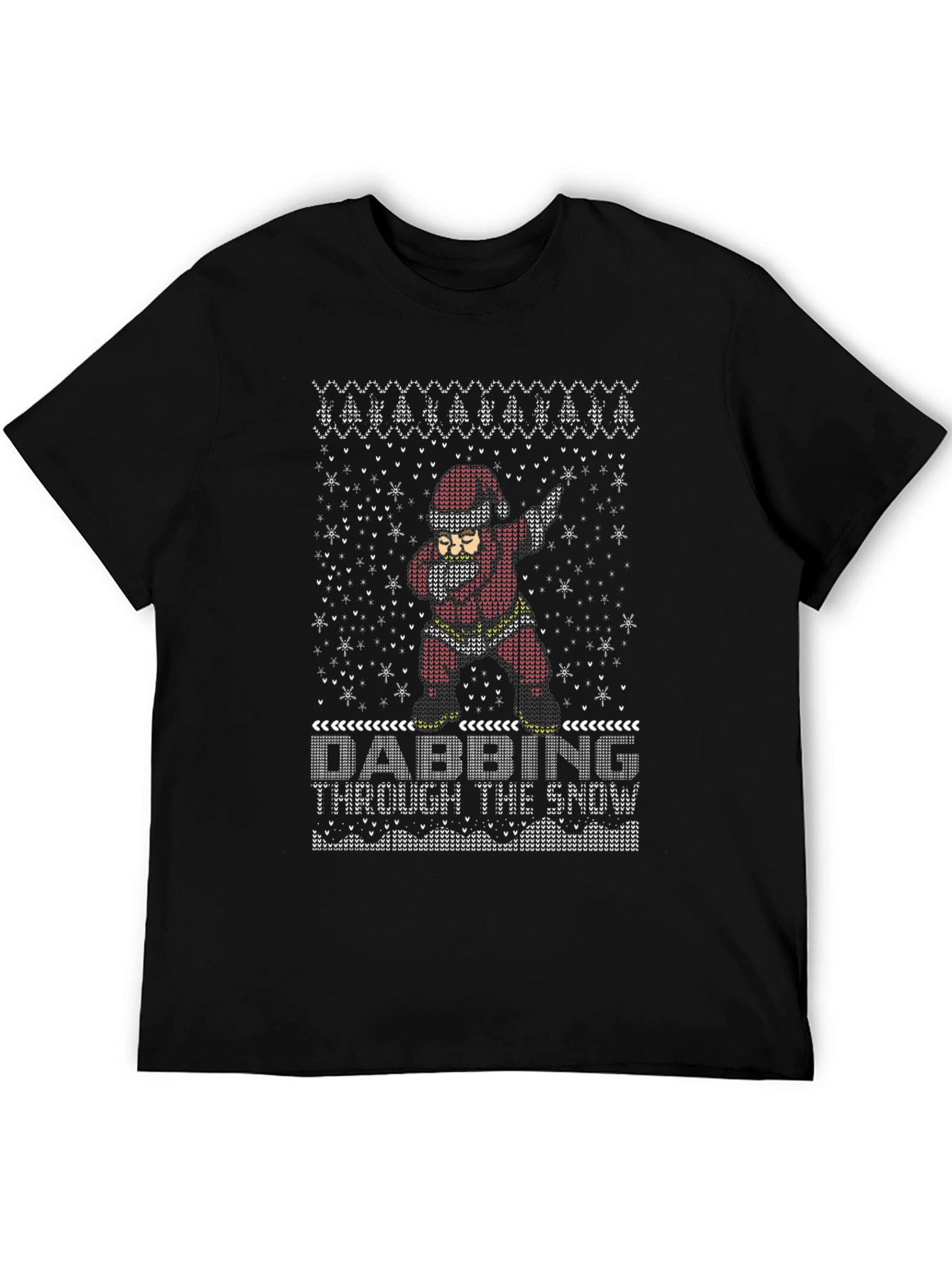 Dabbing Santa Ugly Christmas Sweater T-Shirt