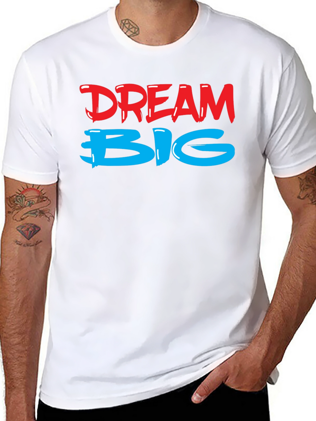 Dream Big Black T-Shirt