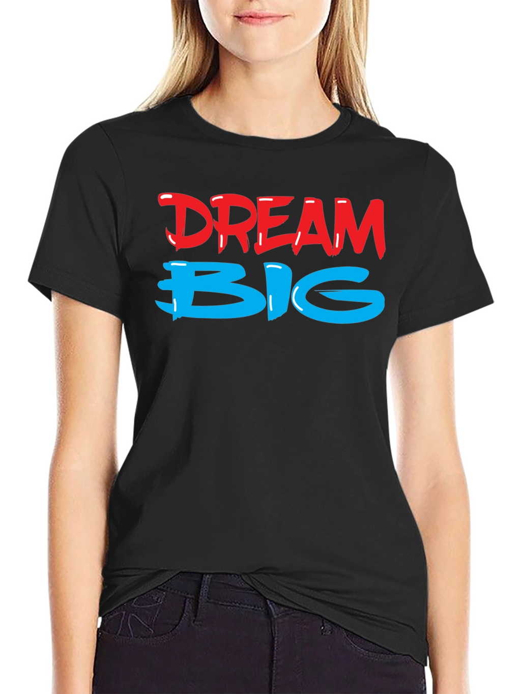 Dream Big Black T-Shirt