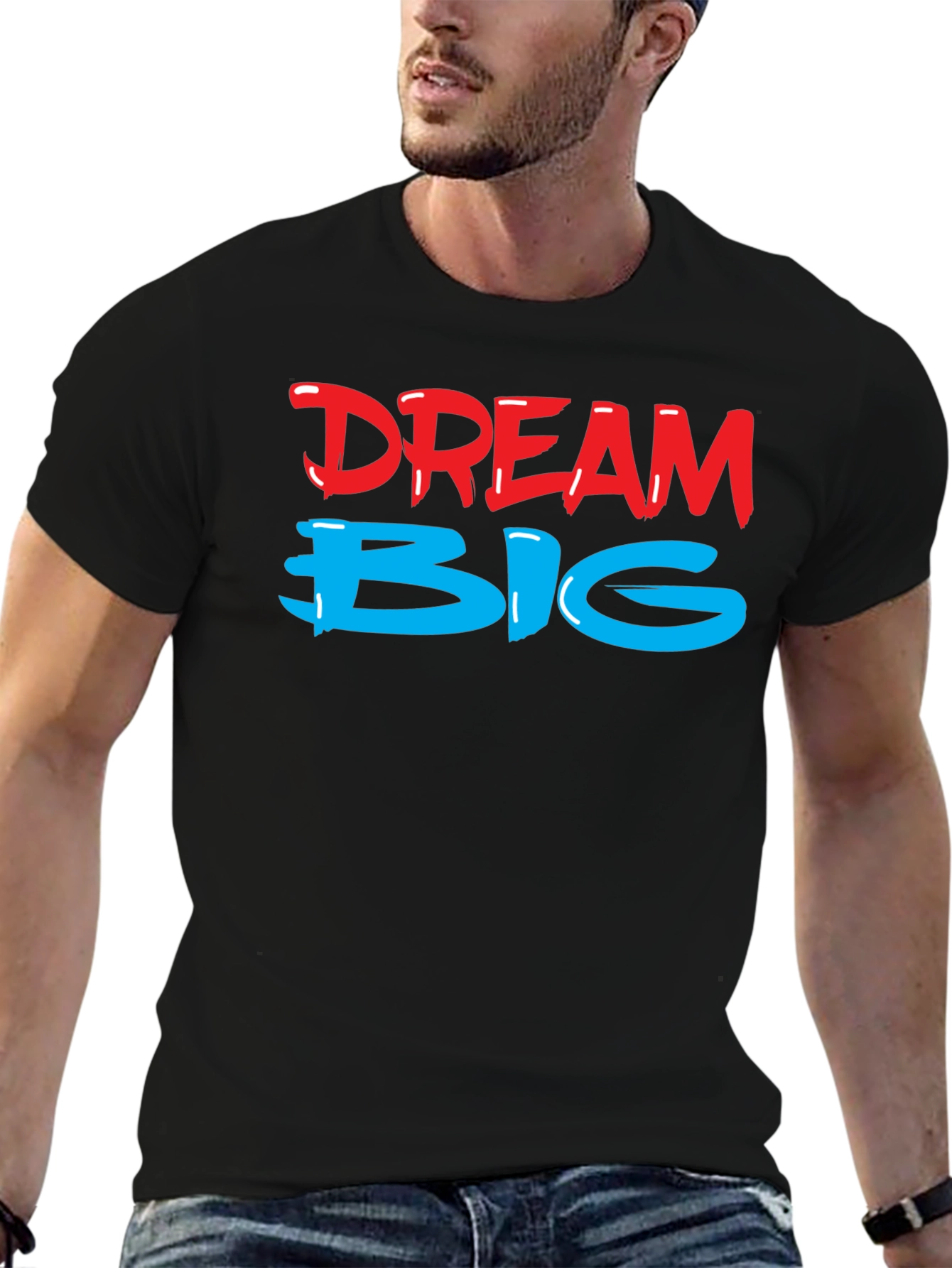 Dream Big Black T-Shirt
