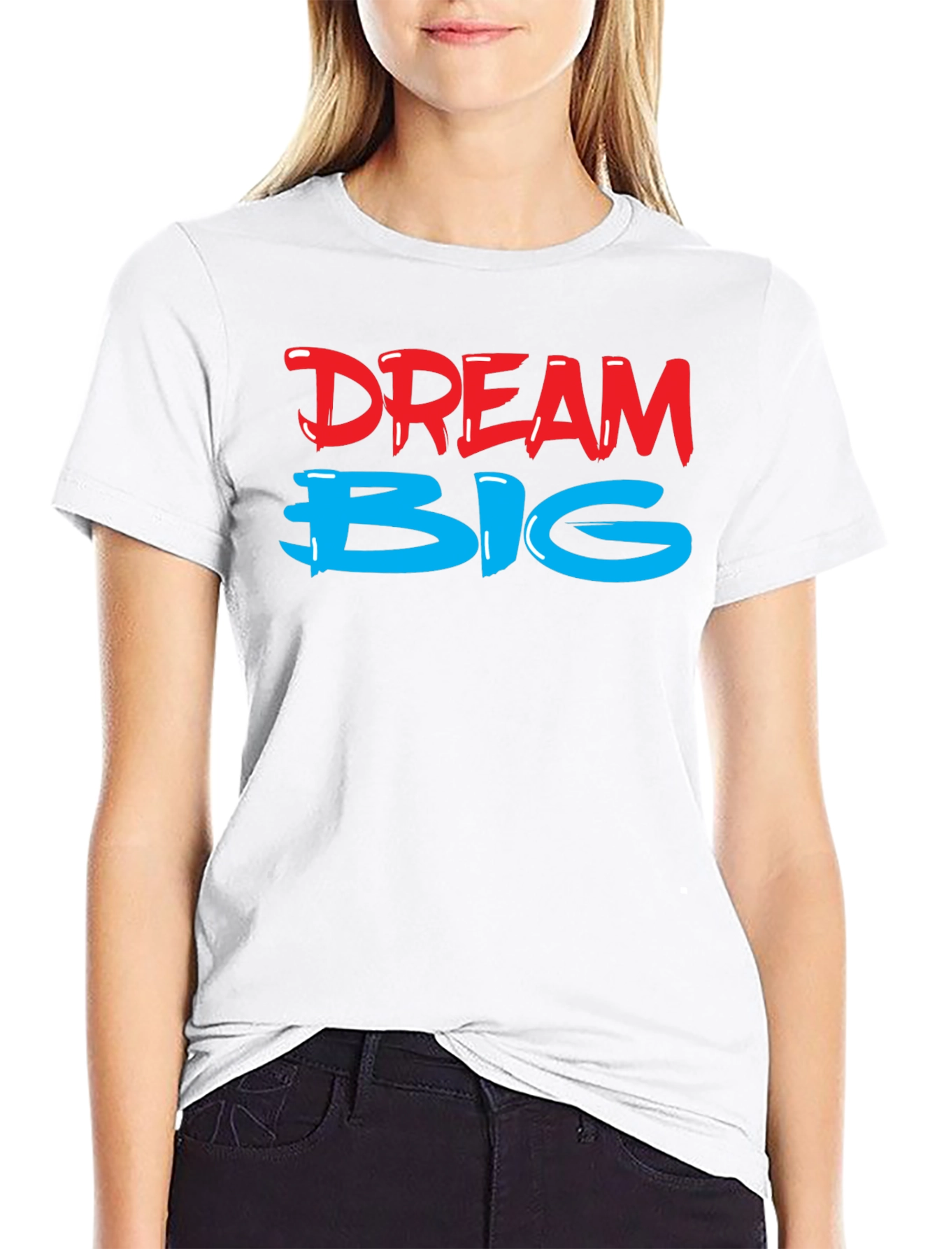 Dream Big Black T-Shirt