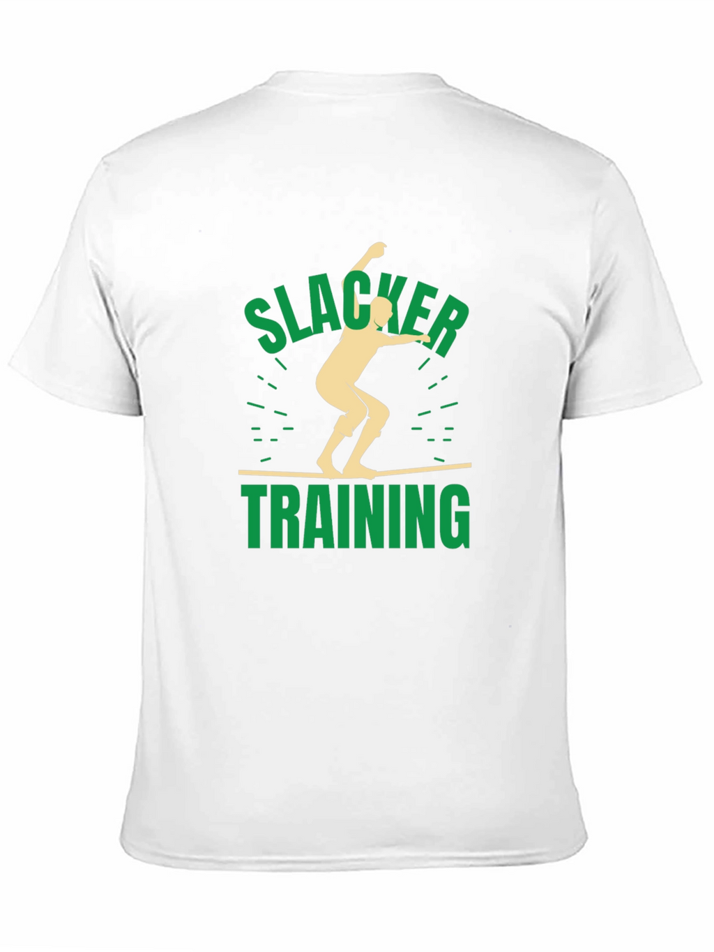 Slacker Training Black Graphic T-Shirt
