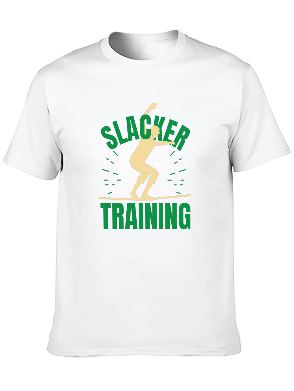 Slacker Training Black Graphic T-Shirt