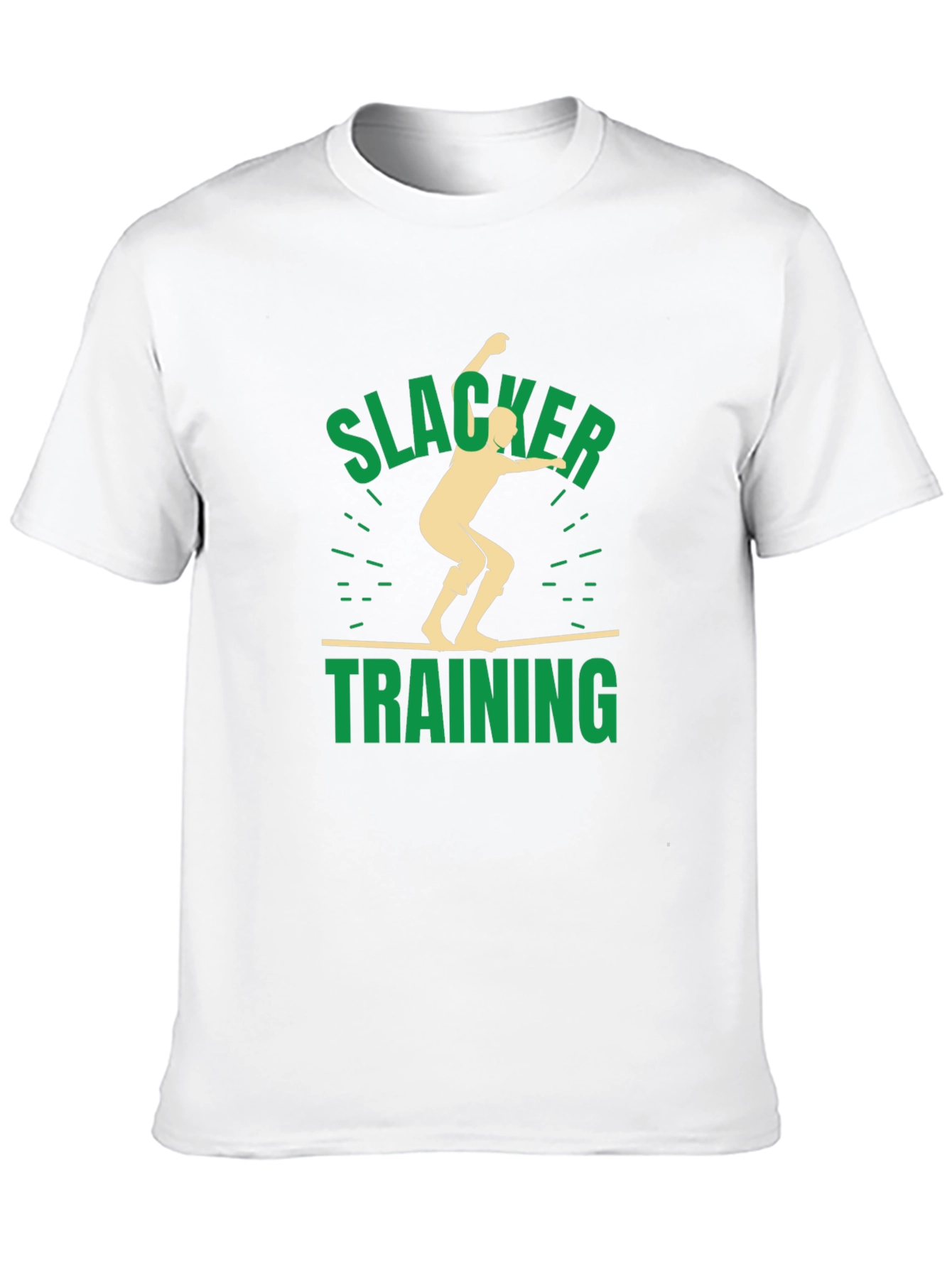 Slacker Training Black Graphic T-Shirt