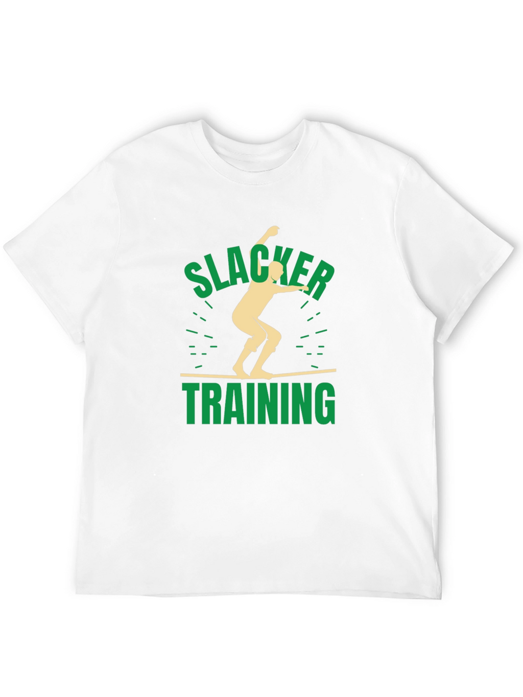 Slacker Training Black Graphic T-Shirt