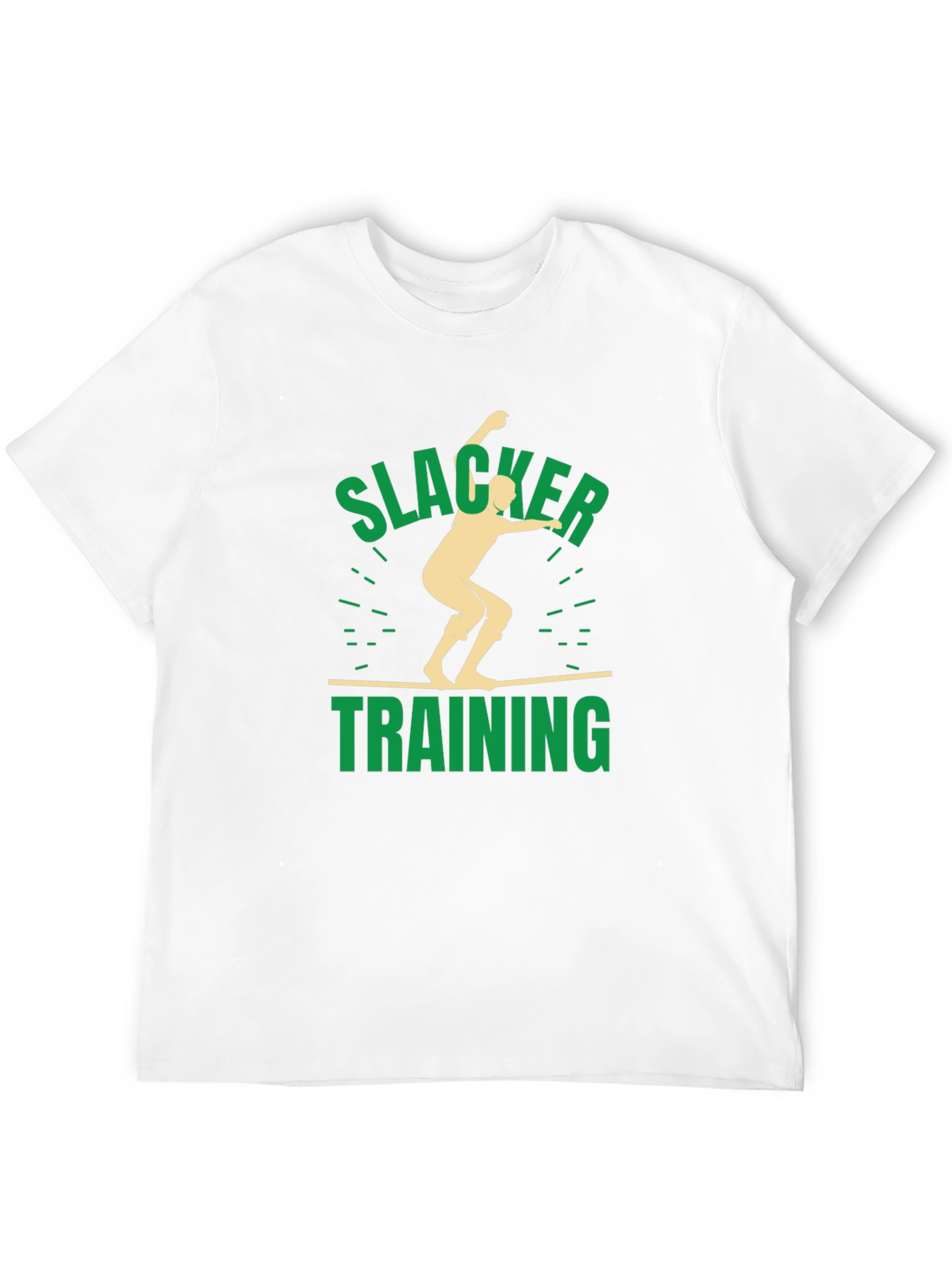 Slacker Training Black Graphic T-Shirt