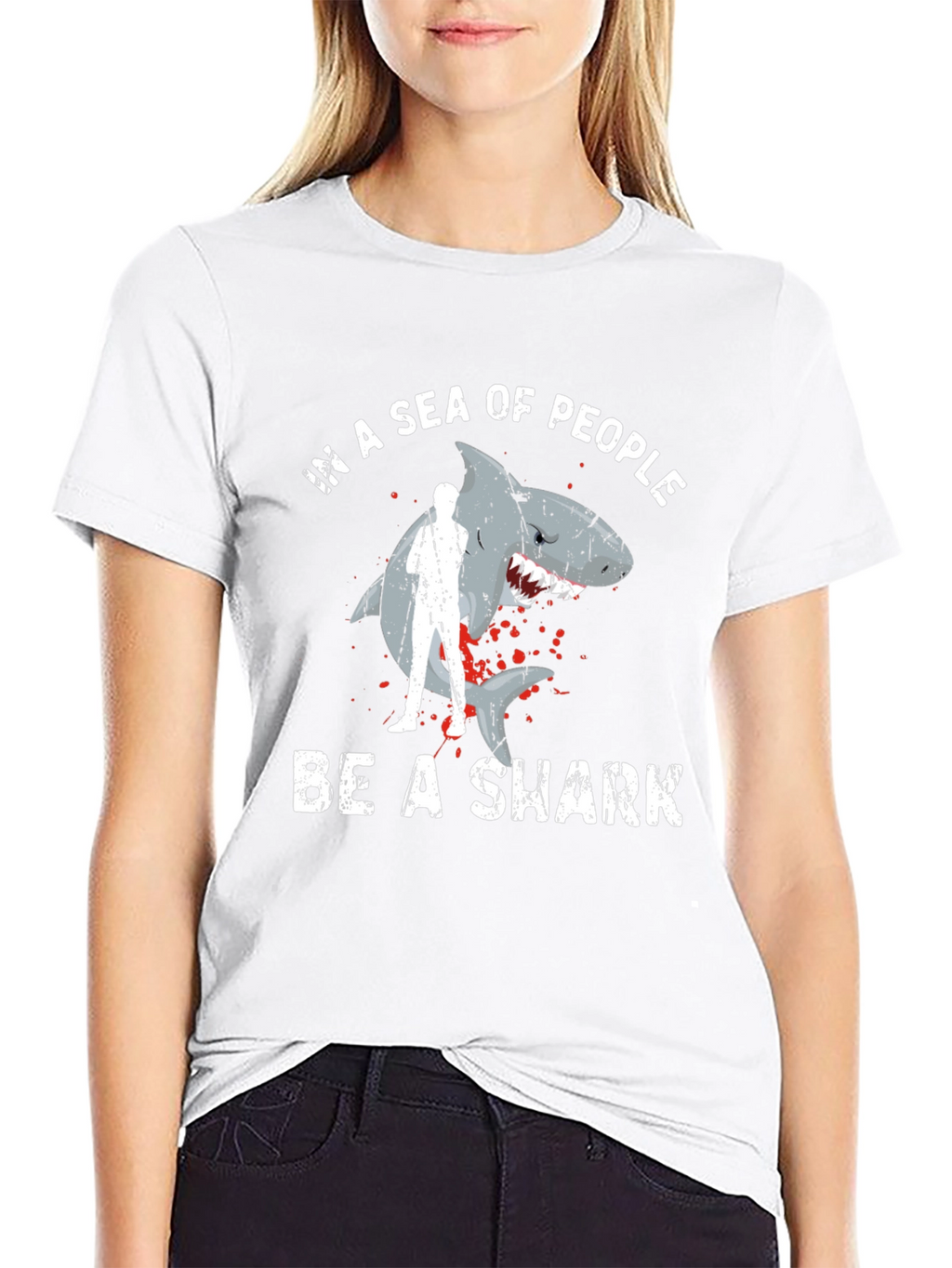 Be A Shark Graphic Tee
