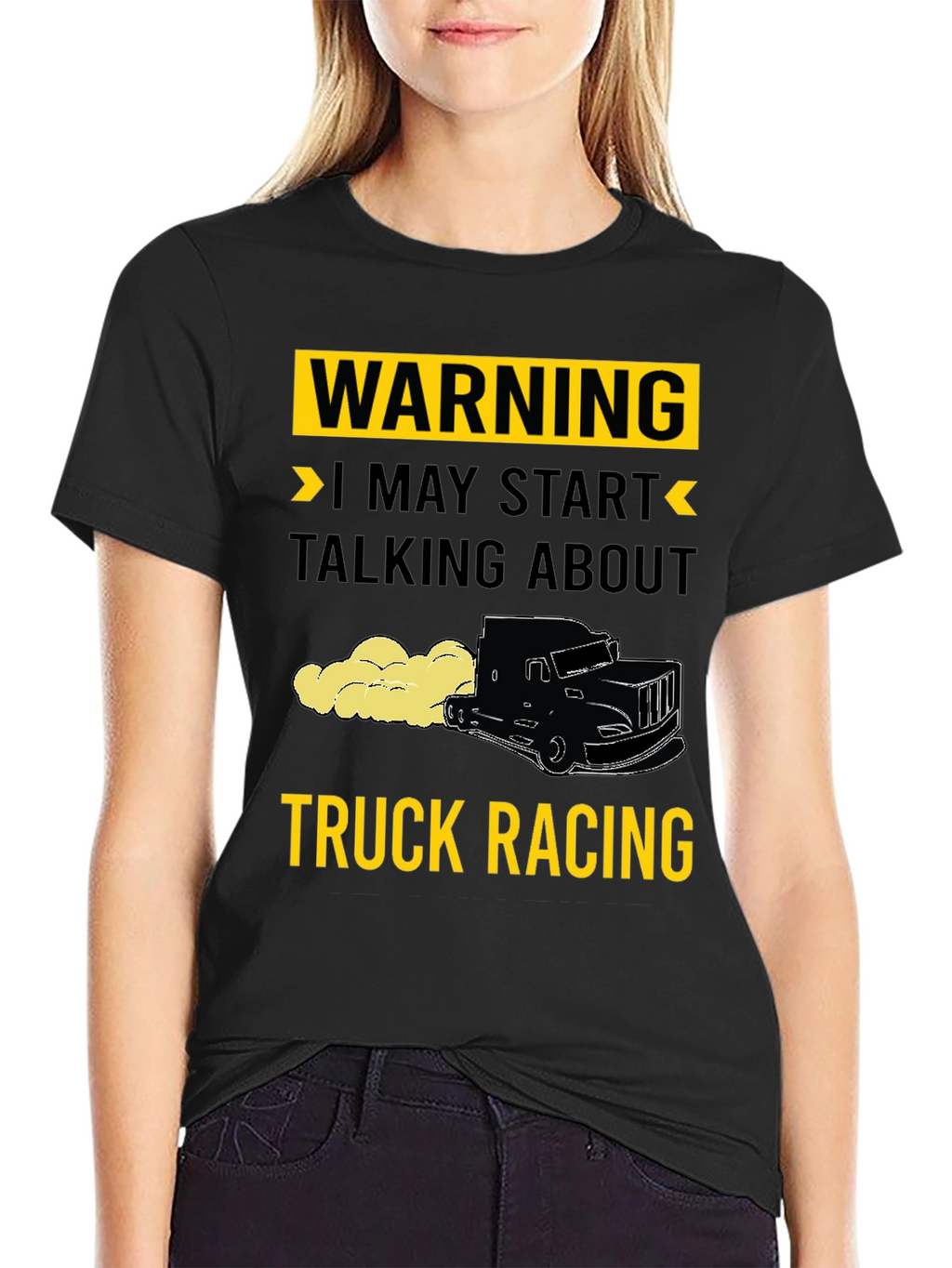 Warning Truck Racing T-Shirt