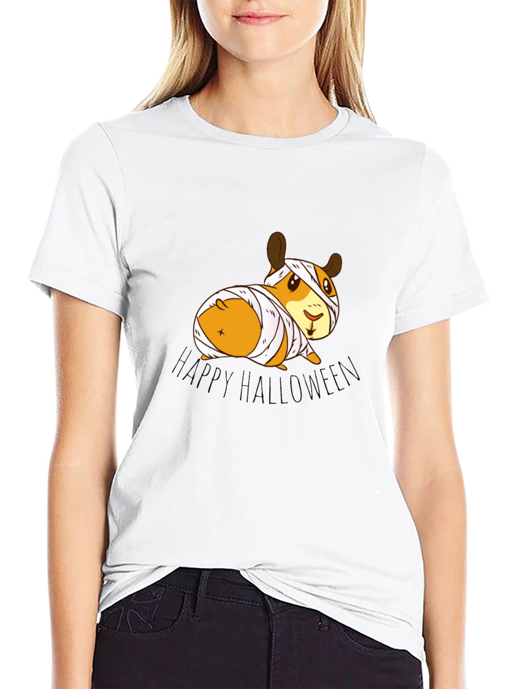 Halloween Guinea Pig Mummy T-Shirt