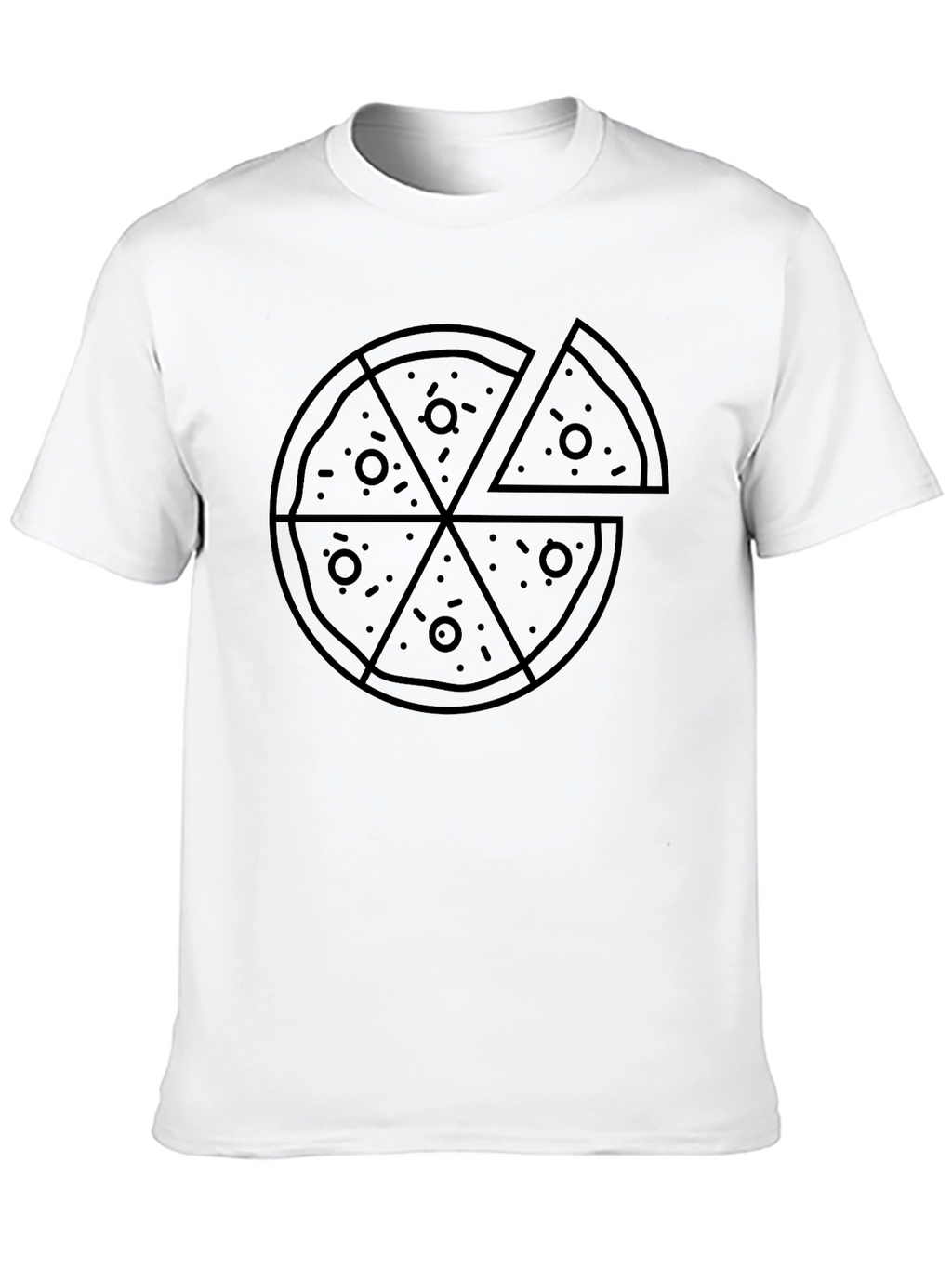Pizza Graphic T-Shirt - Casual Comfort