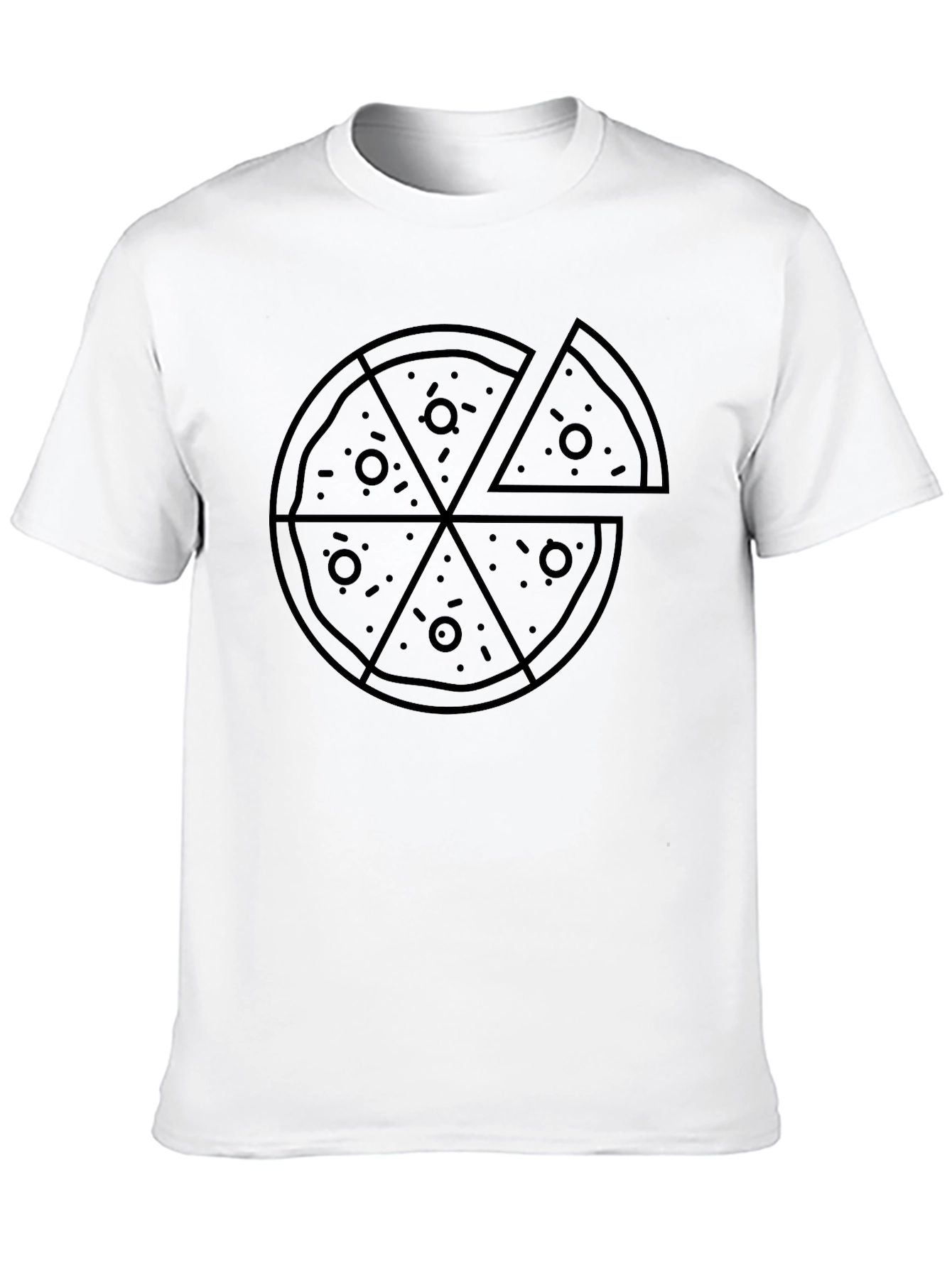 Pizza Graphic T-Shirt - Casual Comfort