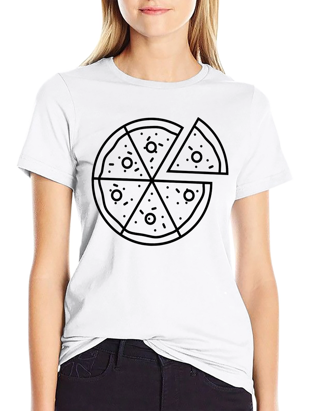 Pizza Graphic T-Shirt - Casual Comfort