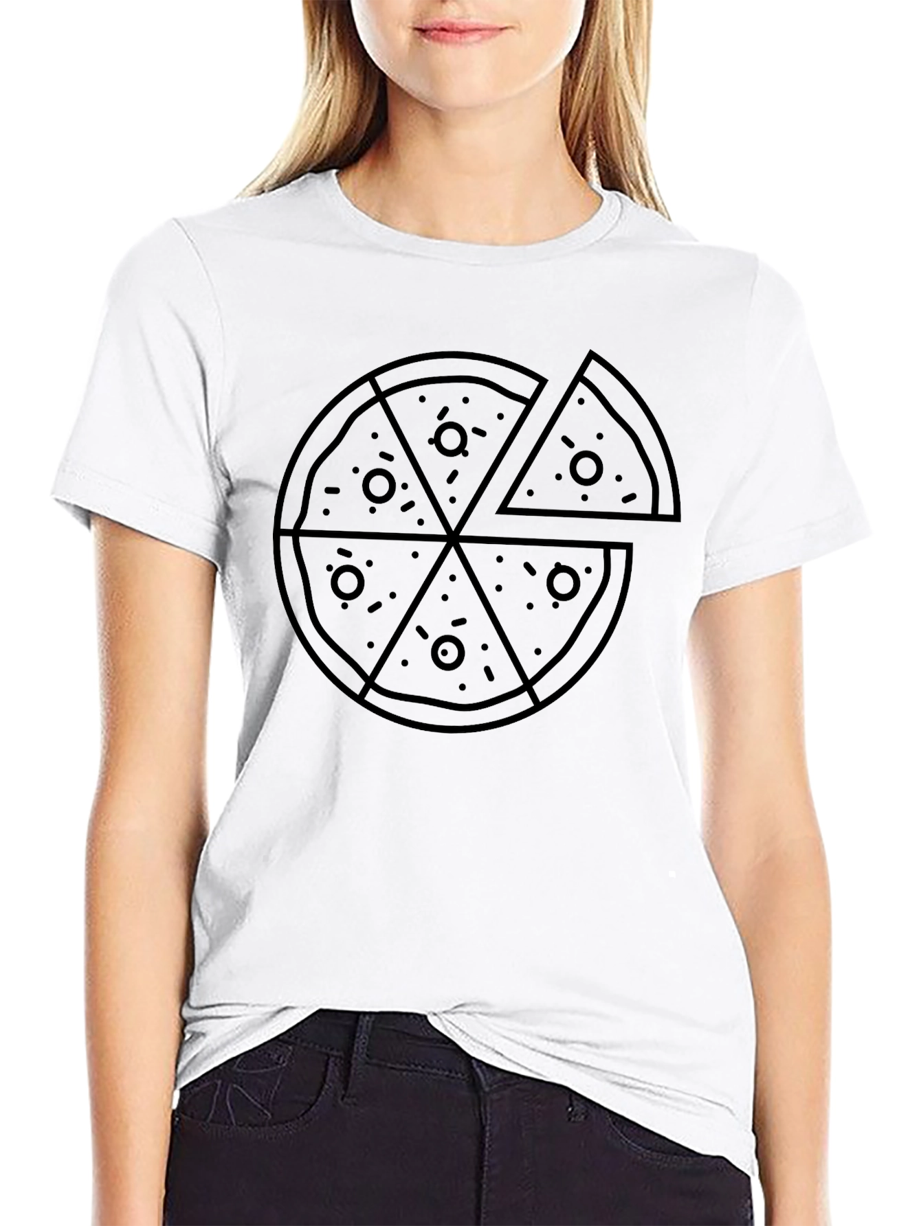 Pizza Graphic T-Shirt - Casual Comfort