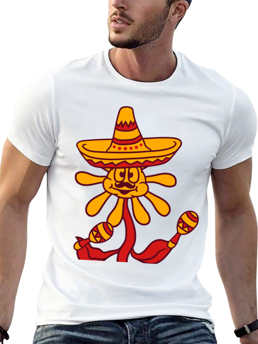 Mexican Fiesta Flower T-Shirt