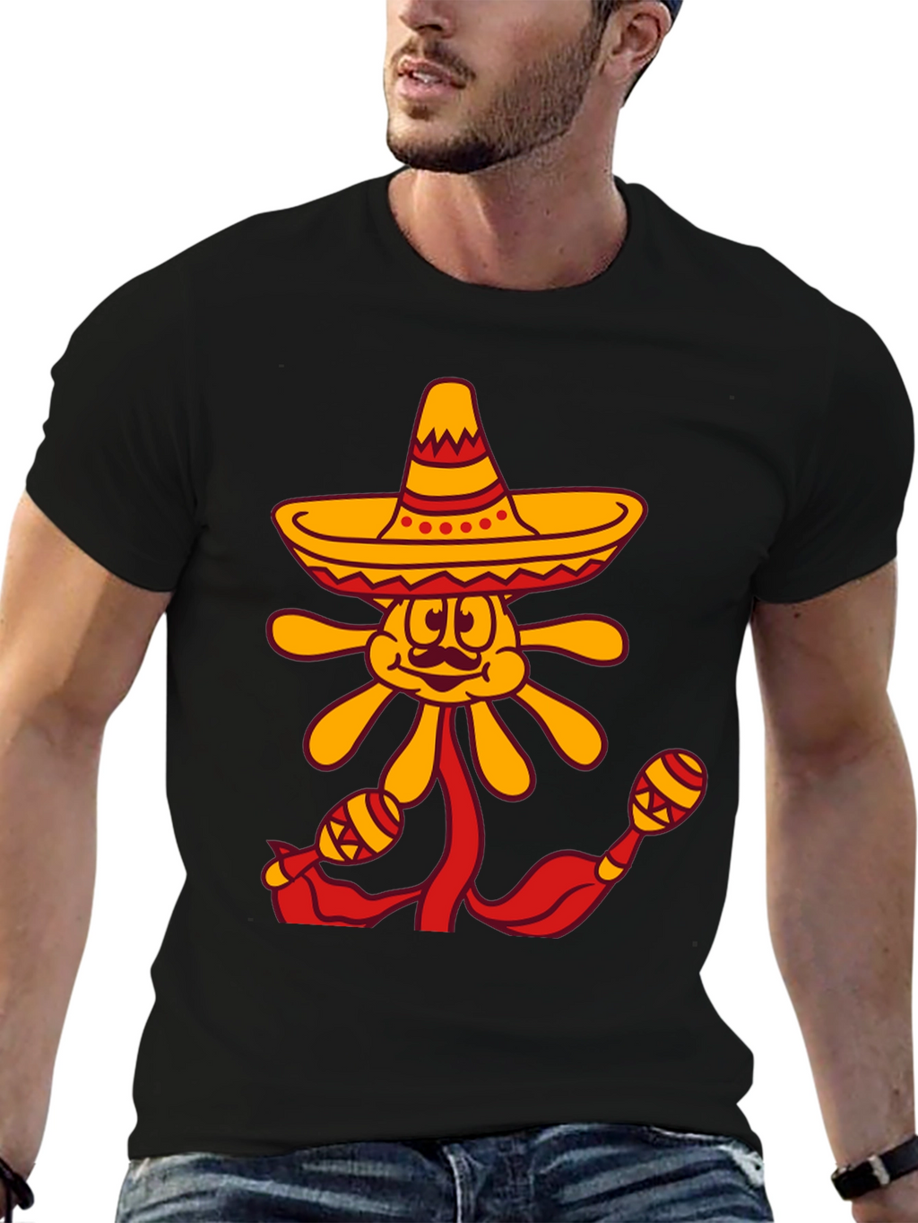 Mexican Fiesta Flower T-Shirt