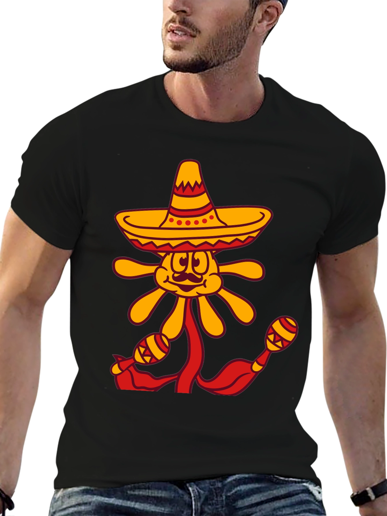 Mexican Fiesta Flower T-Shirt
