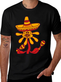 Mexican Fiesta Flower T-Shirt