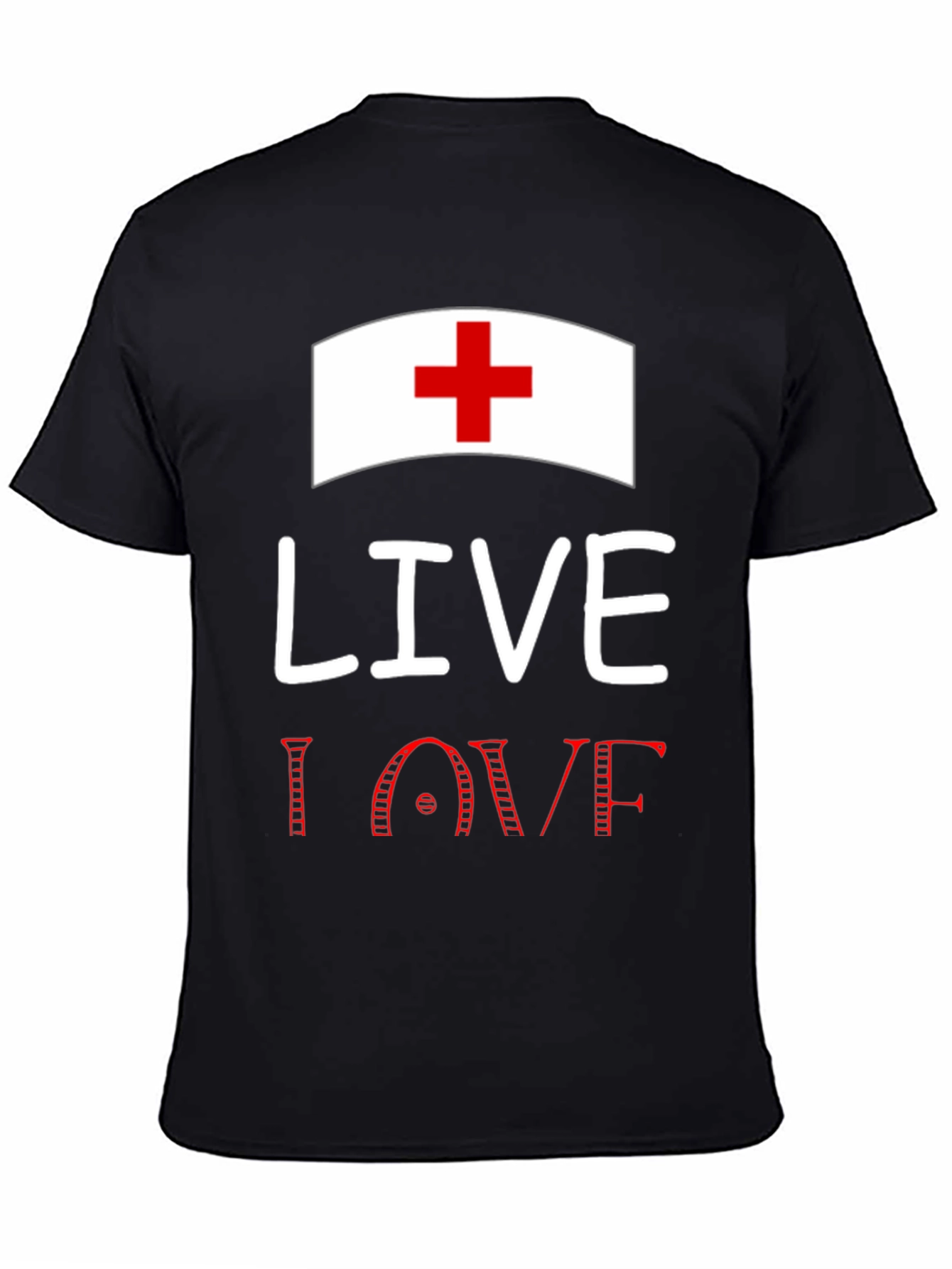 Nurse Life T-Shirt - Live Love Nursing