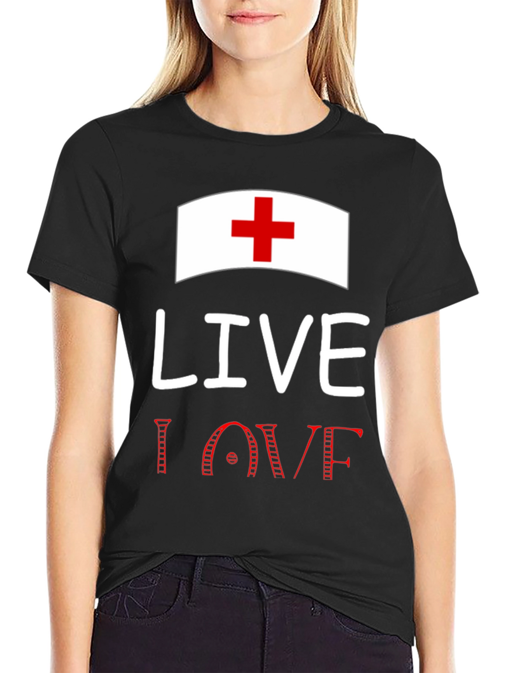 Nurse Life T-Shirt - Live Love Nursing