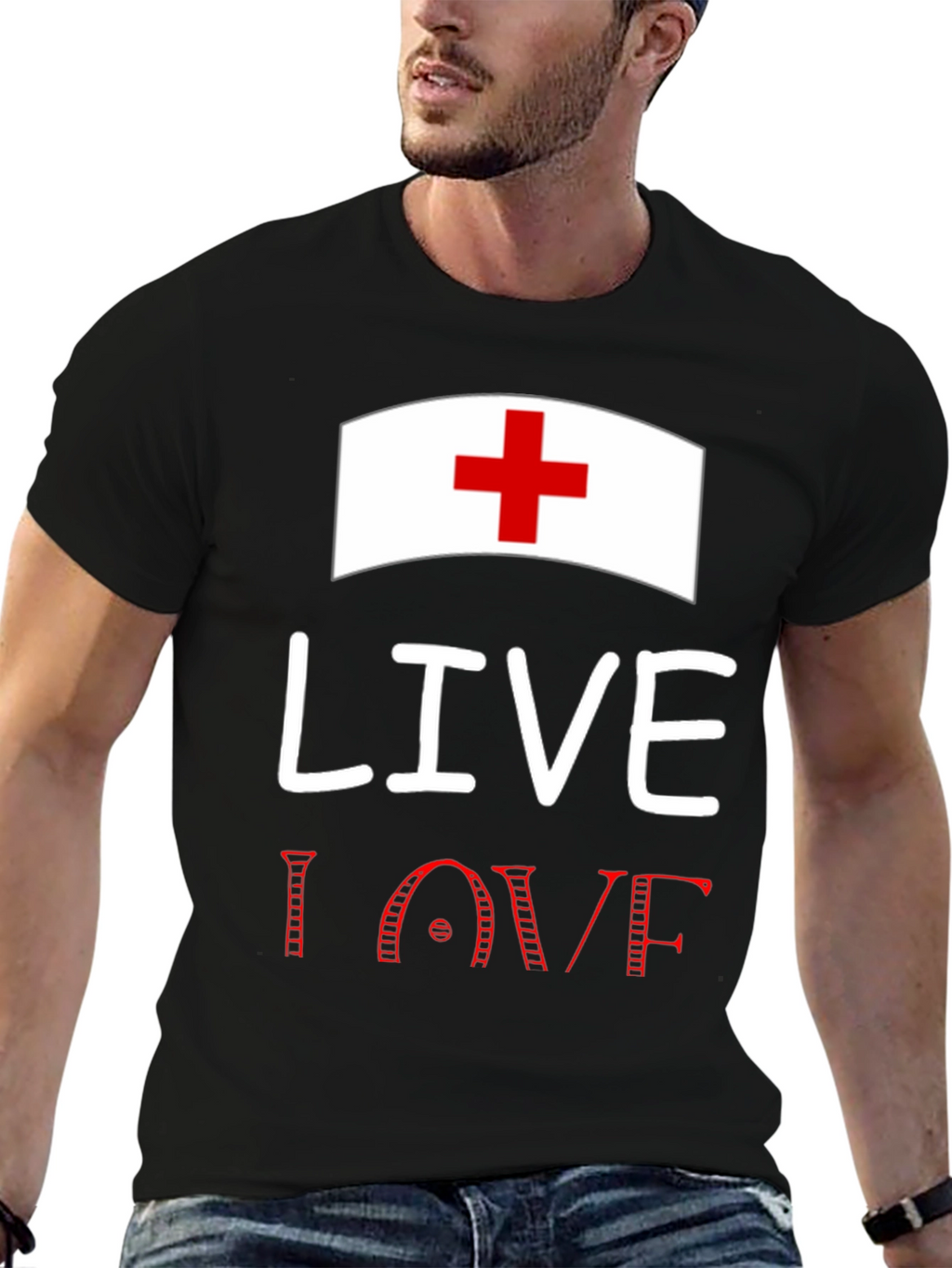 Nurse Life T-Shirt - Live Love Nursing