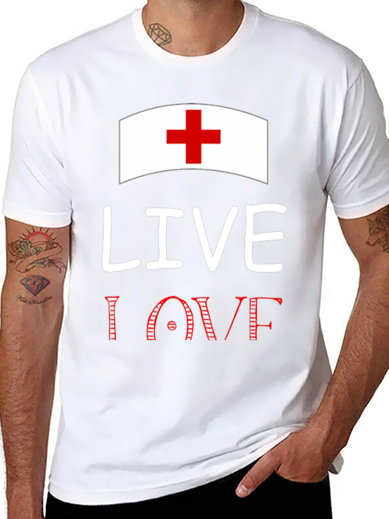 Nurse Life T-Shirt - Live Love Nursing