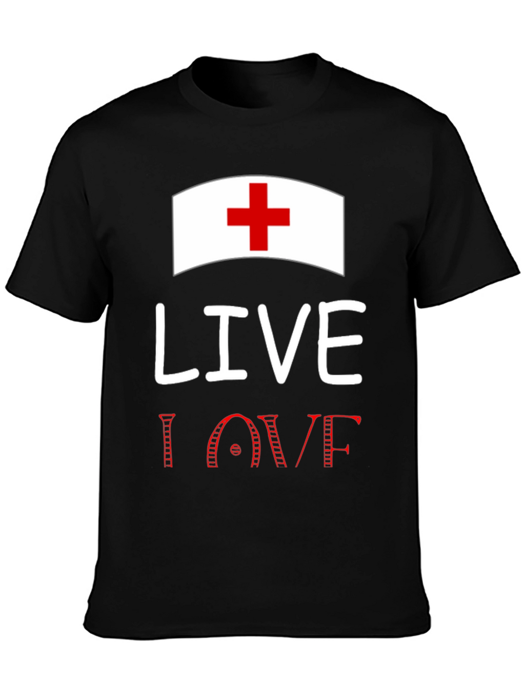 Nurse Life T-Shirt - Live Love Nursing