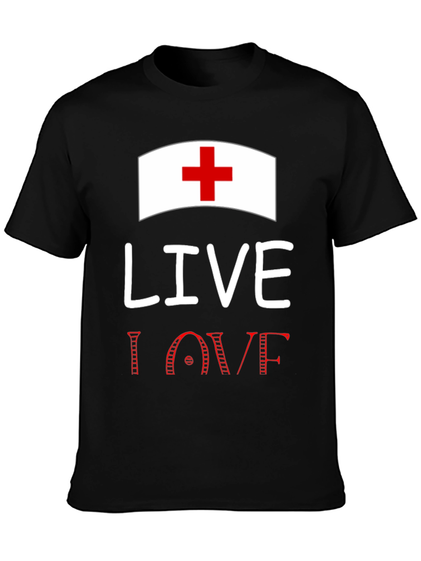 Nurse Life T-Shirt - Live Love Nursing