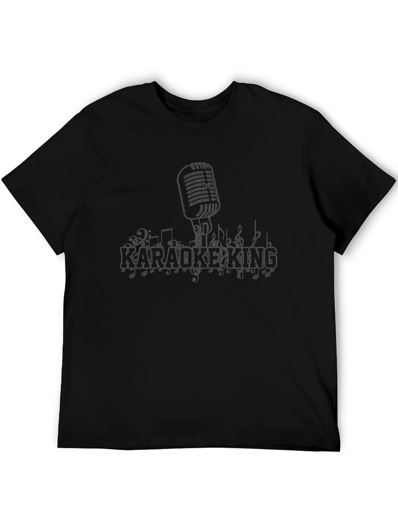 Karaoke King Graphic T-Shirt - Music Lover Tee