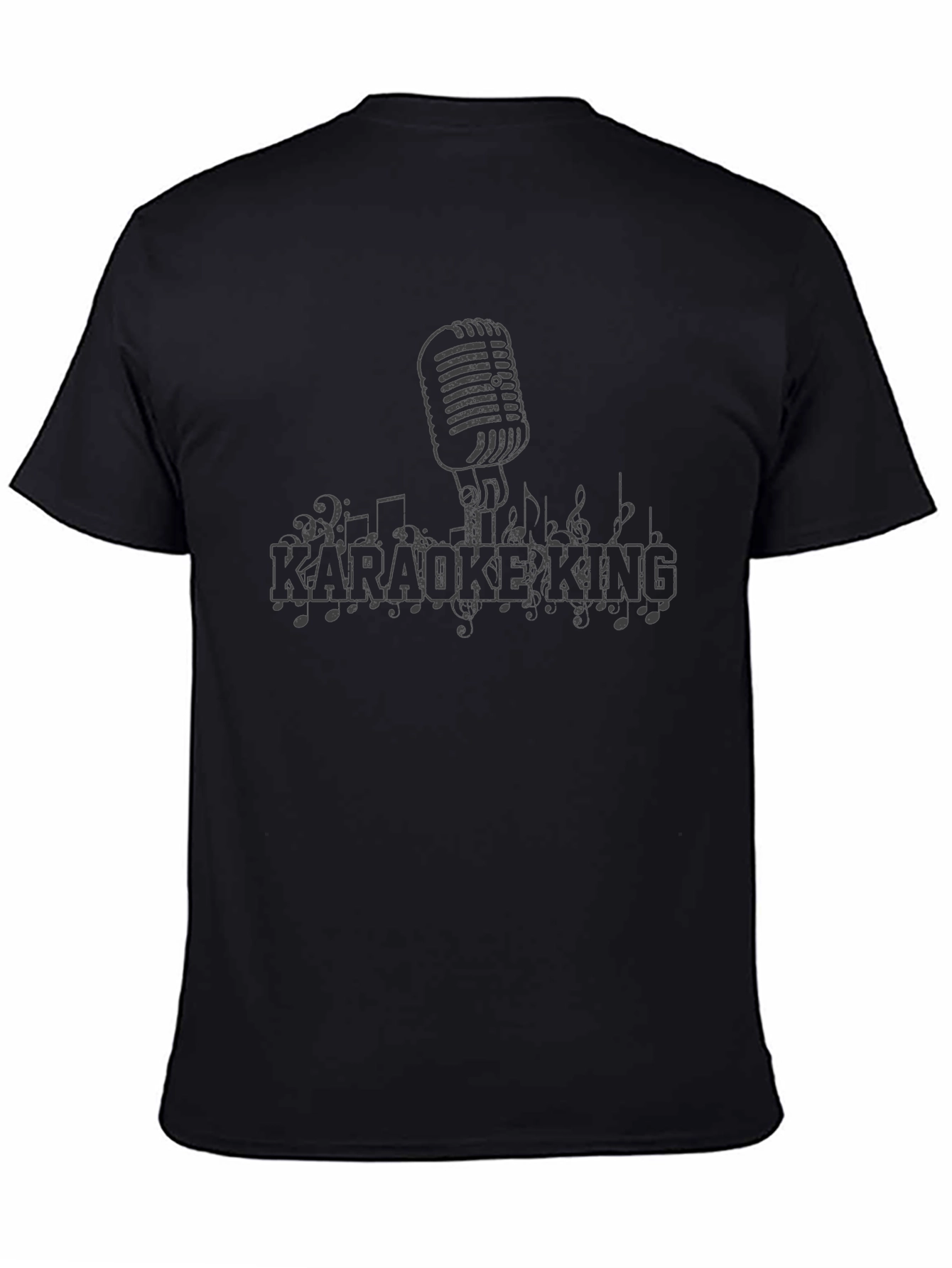 Karaoke King Graphic T-Shirt - Music Lover Tee