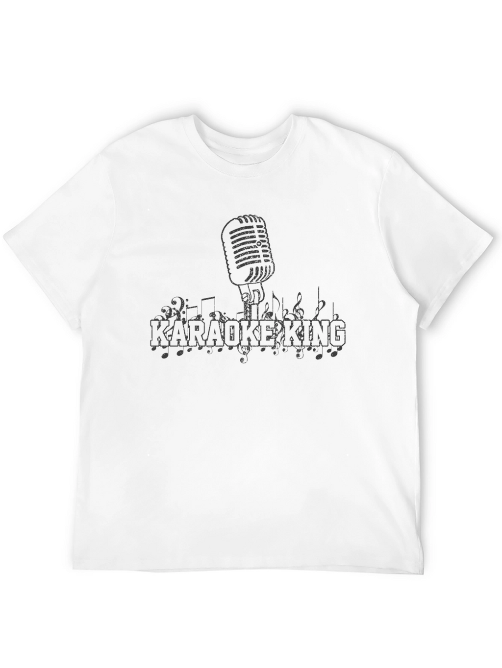 Karaoke King Graphic T-Shirt - Music Lover Tee