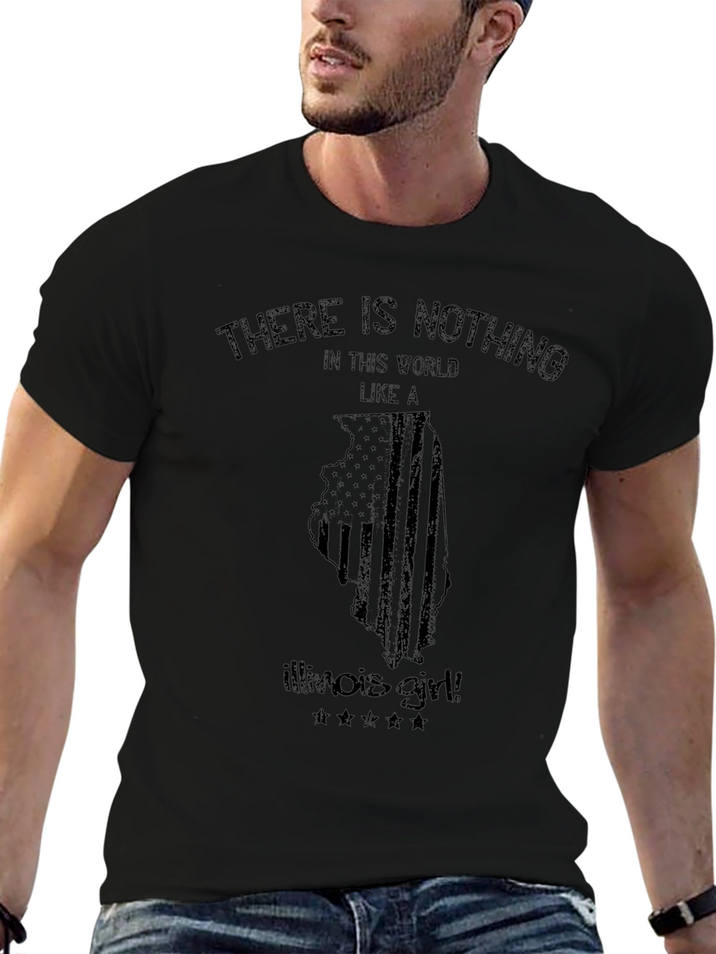 Illinois Girl T-Shirt - State Pride Tee