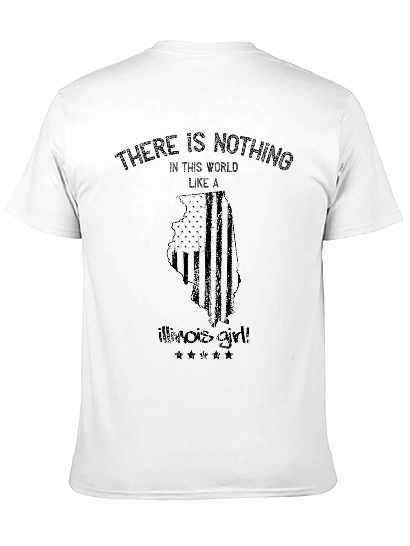 Illinois Girl T-Shirt - State Pride Tee