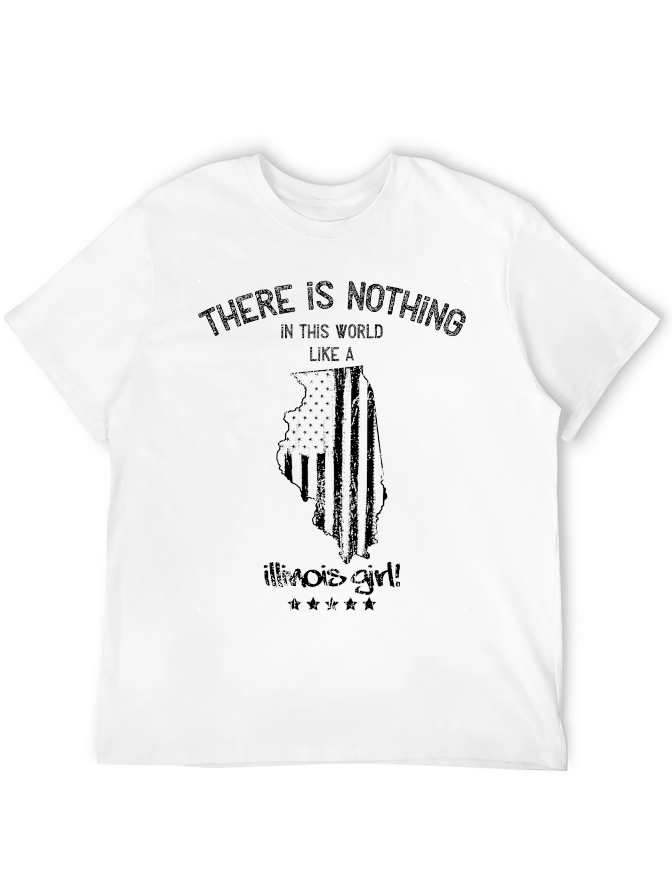 Illinois Girl T-Shirt - State Pride Tee