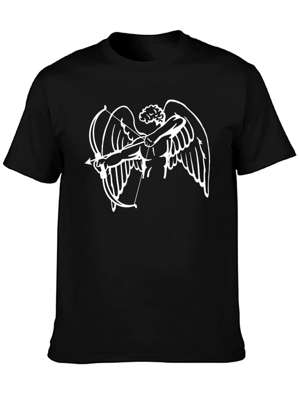 Cupid Graphic Black T-Shirt