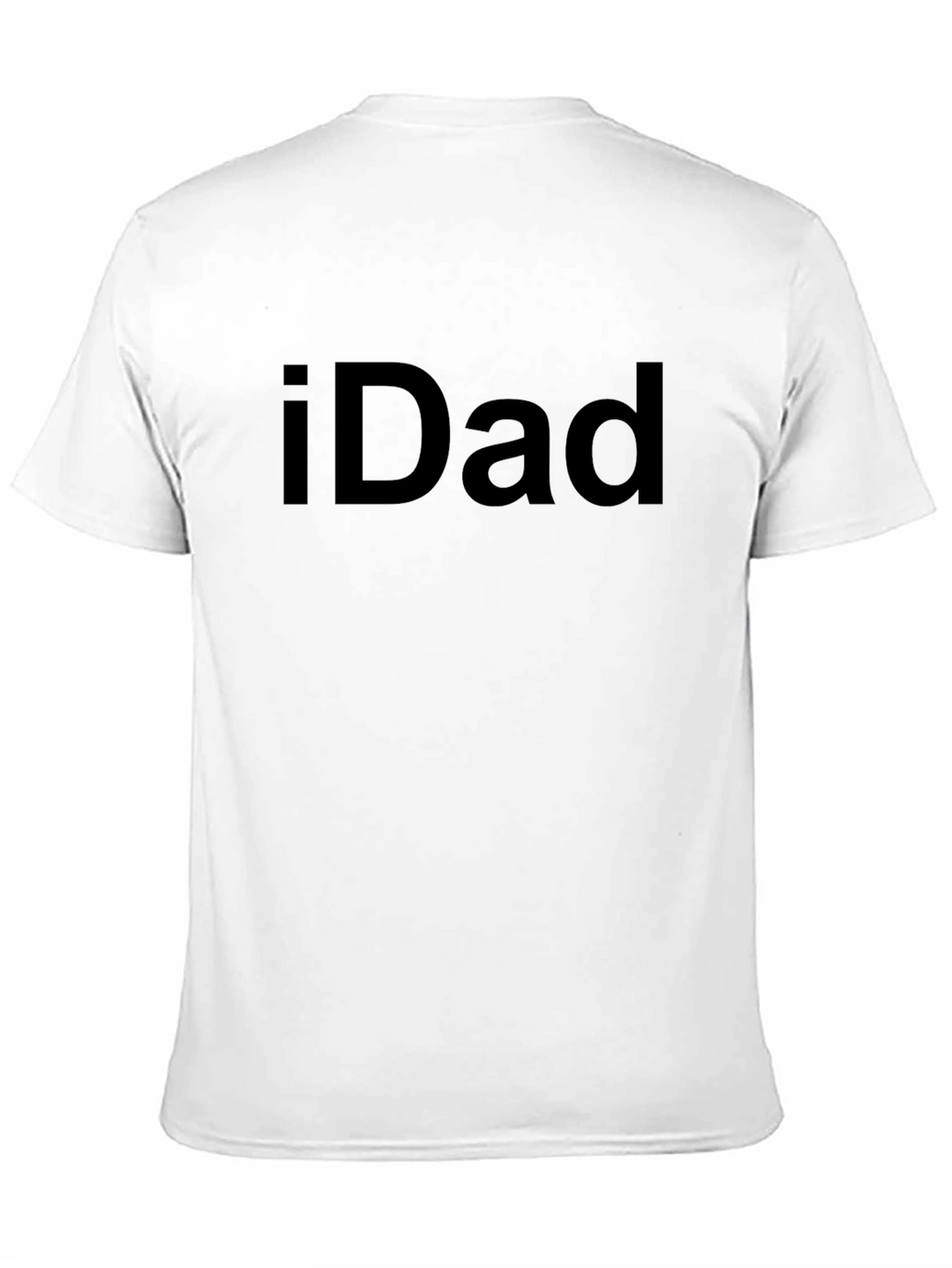 iDad Black T-Shirt - Cool Dad Style