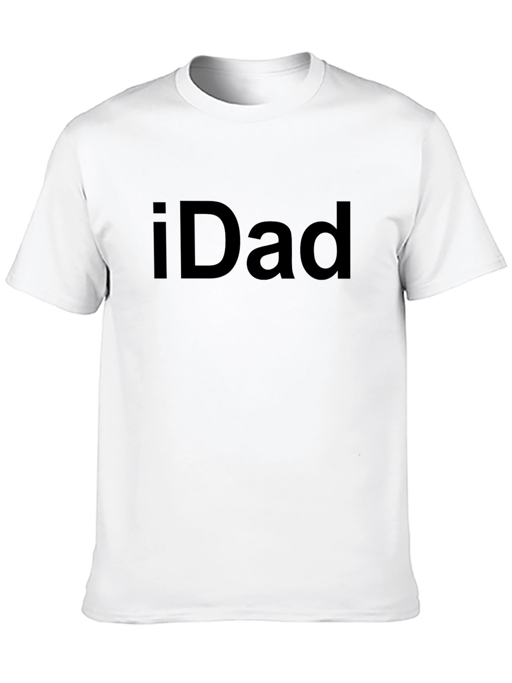 iDad Black T-Shirt - Cool Dad Style